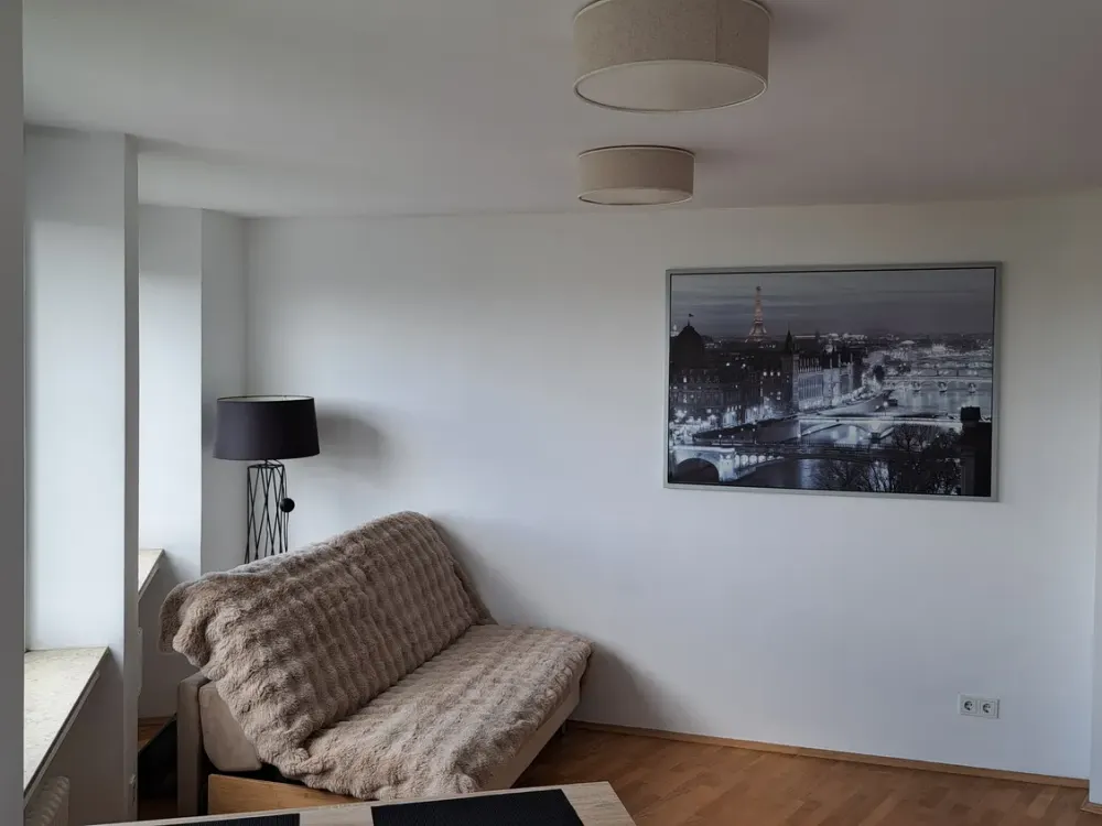 Living with a View: Furnished 2-Room Apartment with Breathtaking Cathedral View