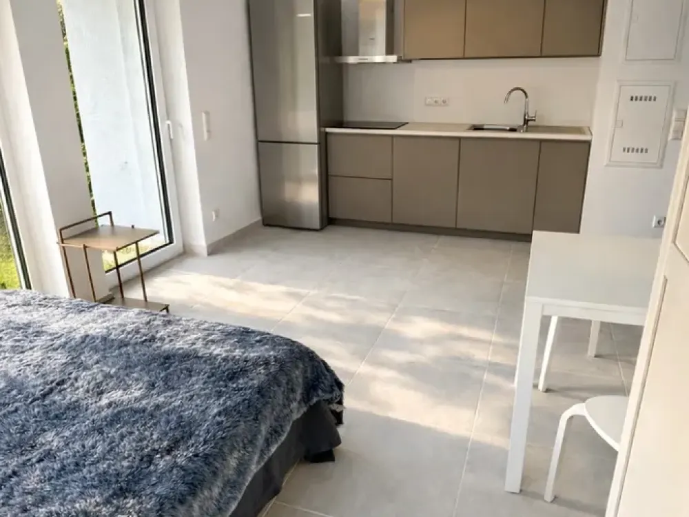 New Build! Furnished Studio Apartment in a QNG-Certified Green Building in Kelsterbach