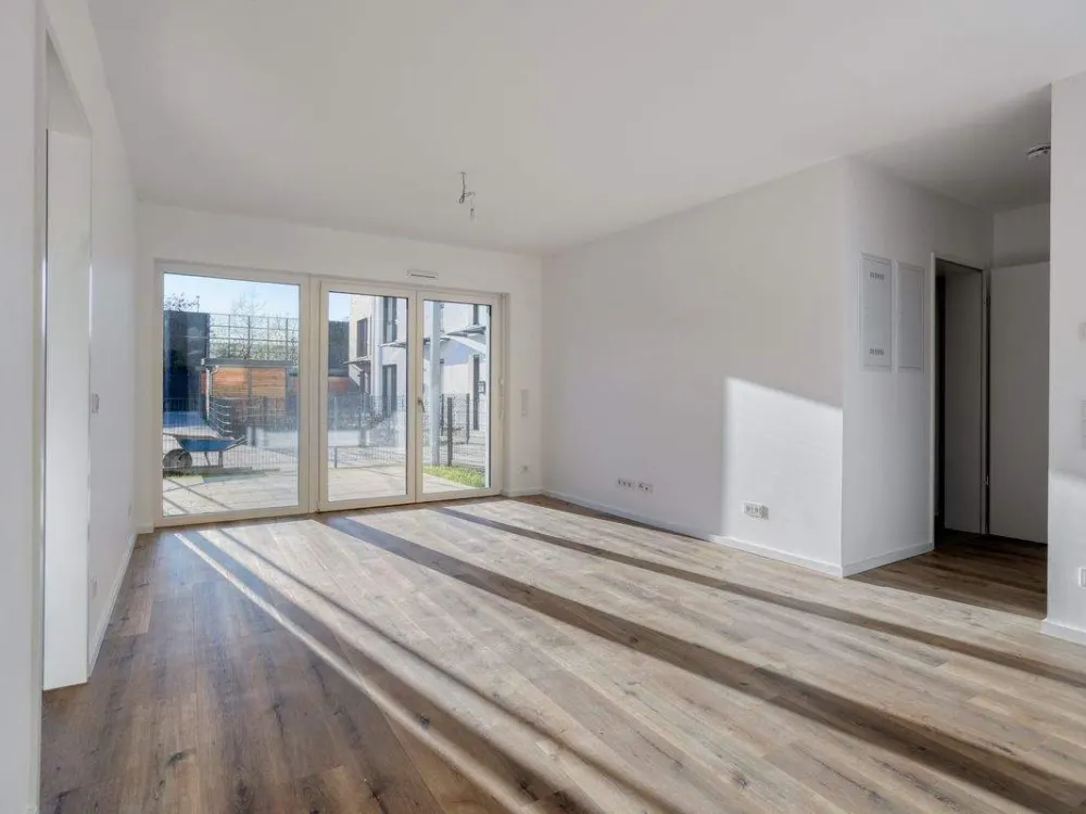 Erstbezug: 2-Zimmerwohnung mit Gartenanteil!