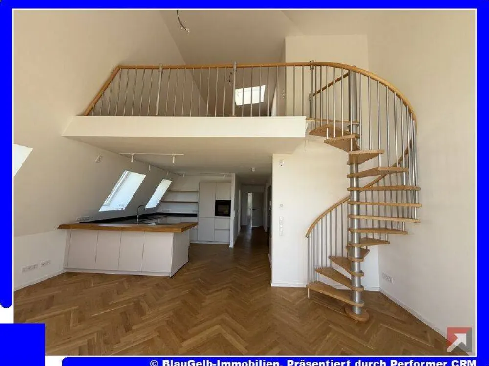 DG-Maisonette-Wohnung mit Dachterrasse und EBK