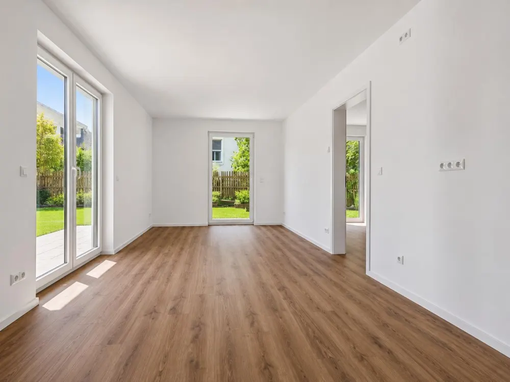 Exklusive 2-Zimmer-Neubauwohnung mit Garten in Trudering