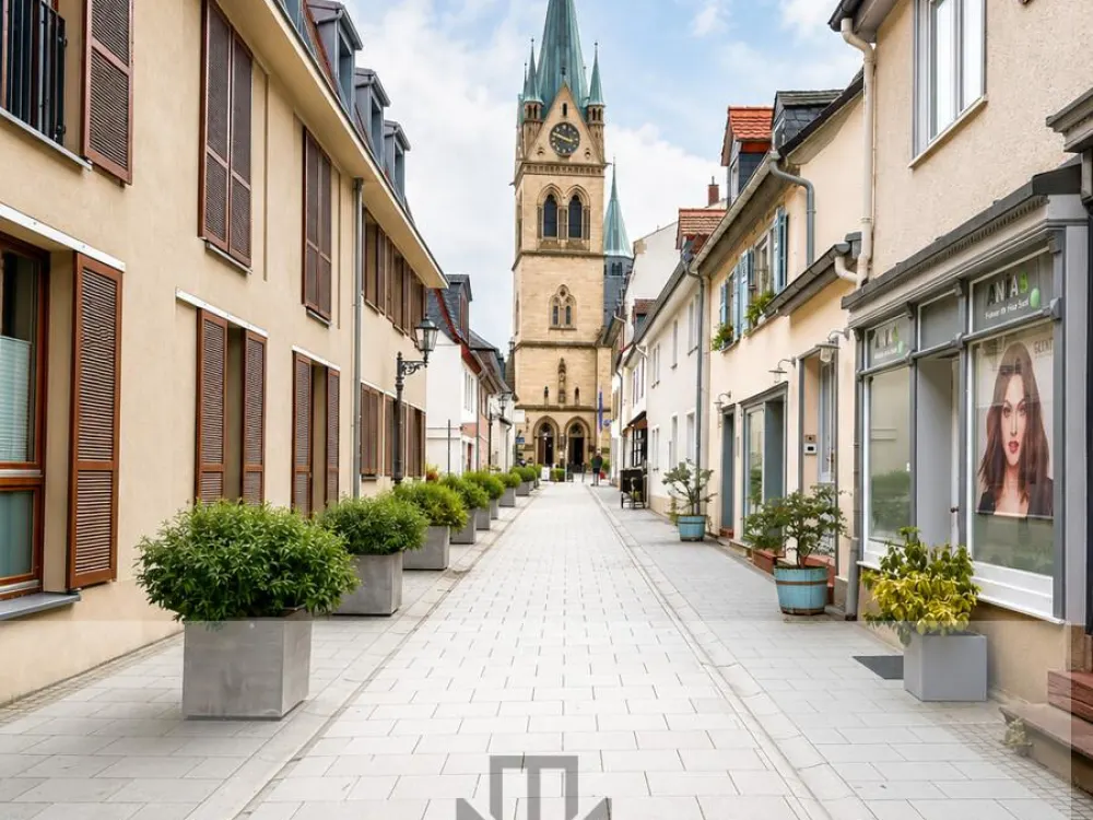 Zentral wohnen in Bad Homburg 2-Zimmer-Wohnung im DG zu vermieten!!