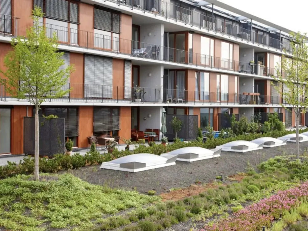Riedberg: Helle 2-Zimmer-Penthousewohnung mit großer Terrasse
