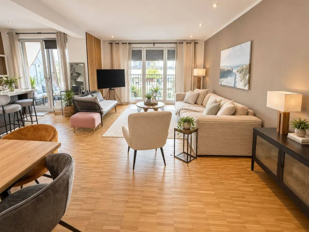 Großzügige 3- bis 4-Zimmer-Wohnung in Köln-Niehl | ca. 109 m² | große Wohnküche | Balkon | Aufzug