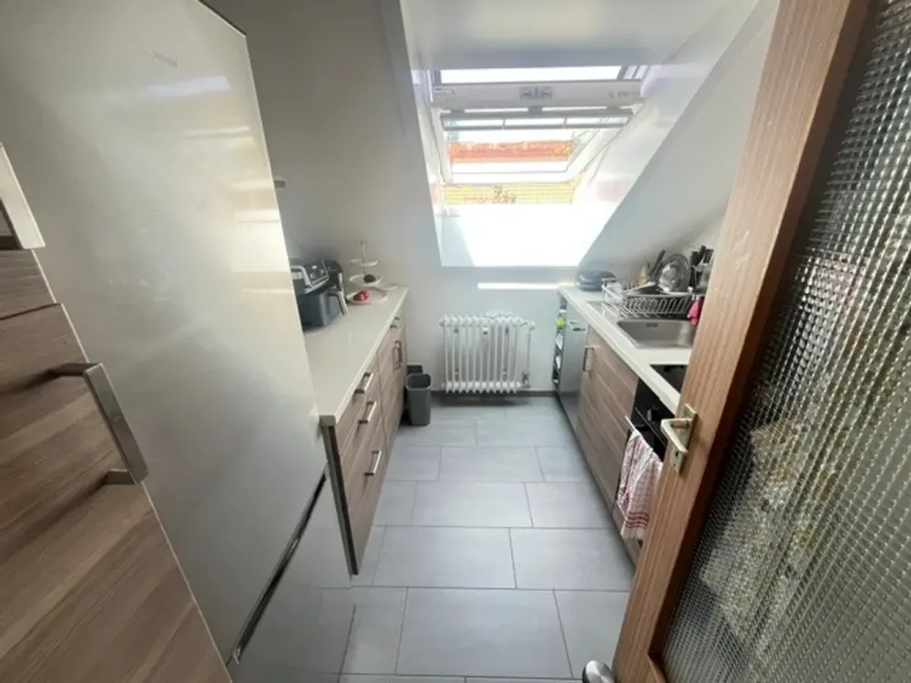 Stuttgart-Möhringen: Gepflegte 3-Zimmer DG Wohnung mit Balkon