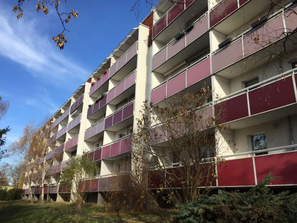 2-Zimmer-Wohnung im 4.OG mit West-Balkon in Bad Dürrenberg!