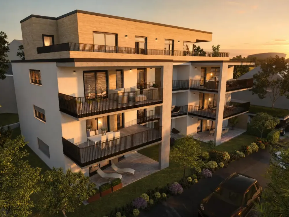 Modern 4.5-Room Penthouse with Large Southwest Roof Terrace