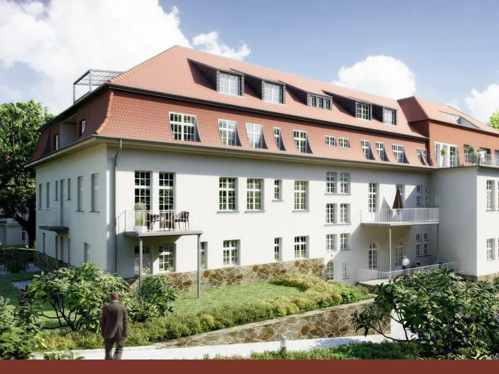 2-Zimmer mit Terrasse und eigenen Garten im Denkmal "König Johann" (WE 39)