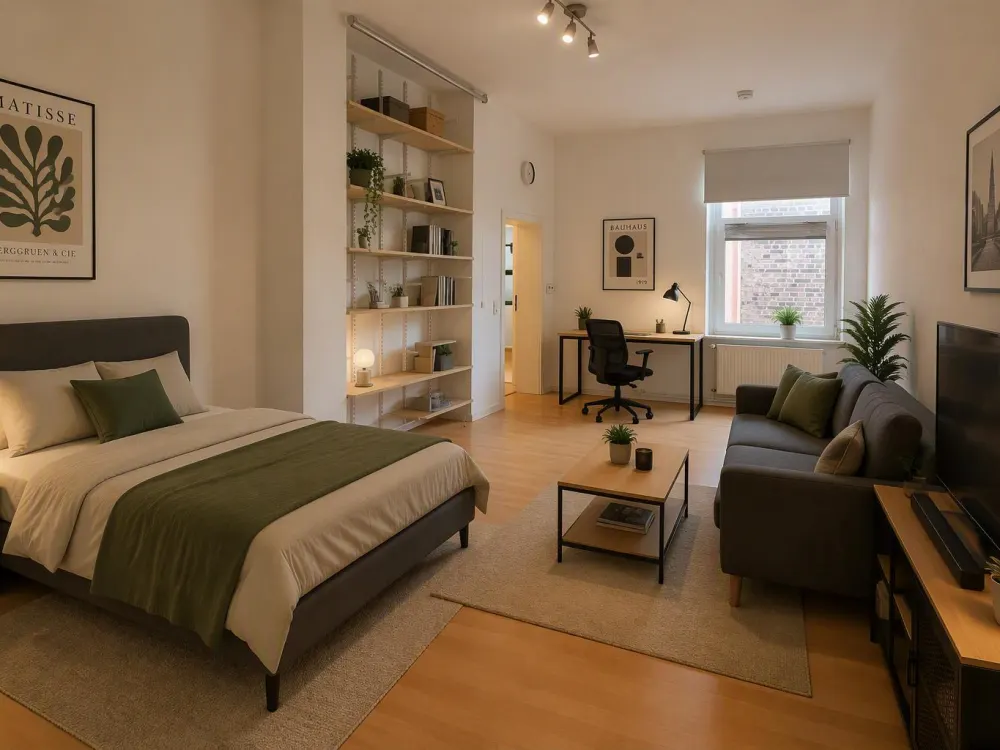Zuhause ist: Geräumige 1-Zimmer-Wohnung nahe der Eilenriede mit Einbauküche