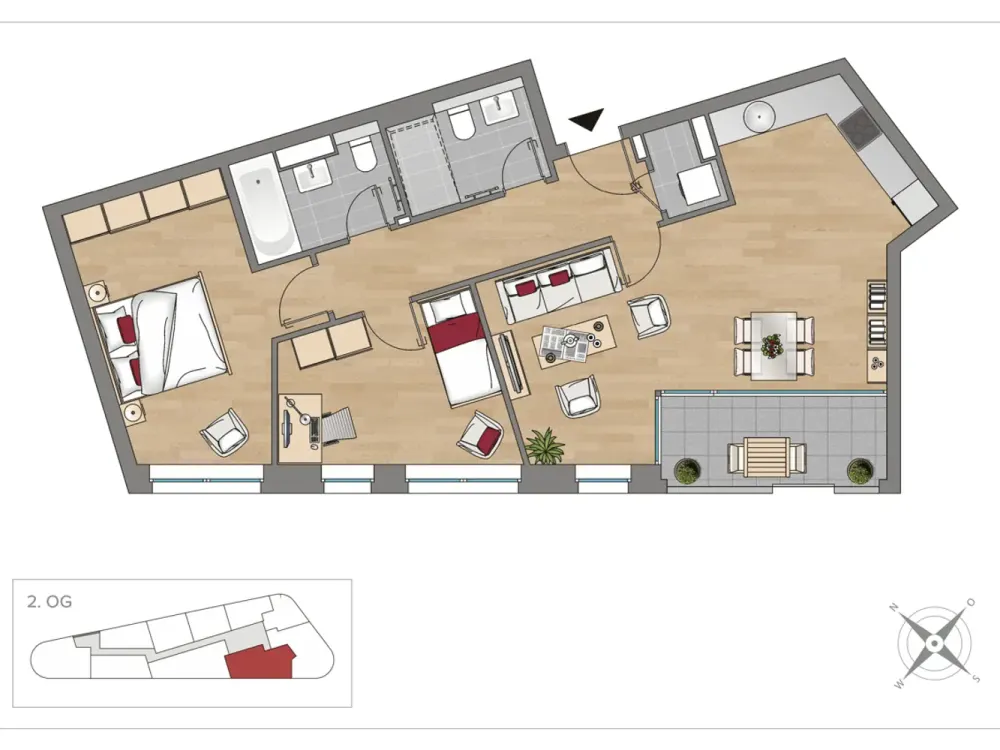 Urban Living in OSTFORUM Leipzig I Modern Apartments in Central City Location I