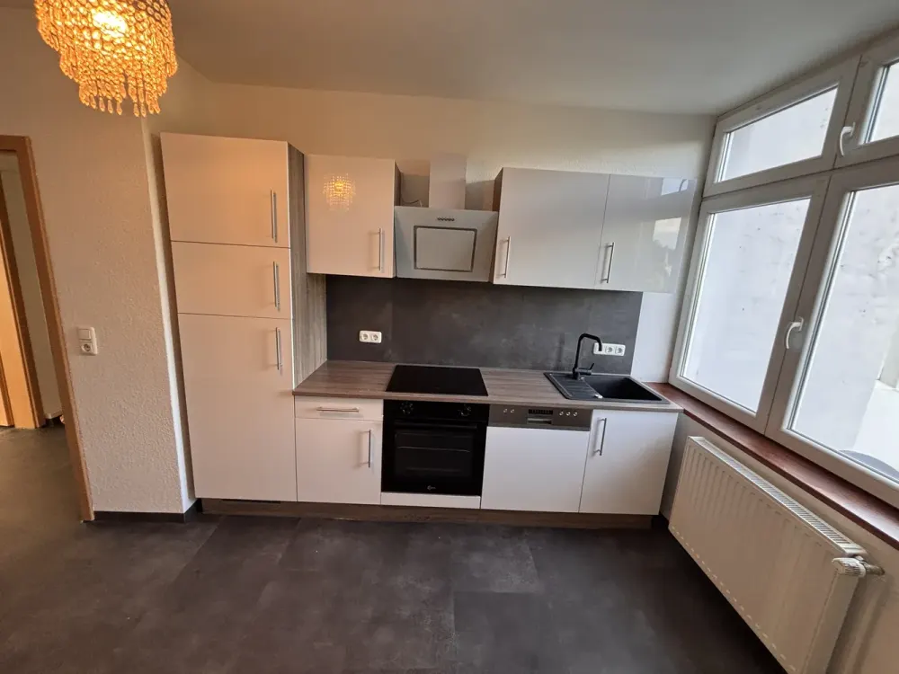 First Occupancy After Renovation: One-Room Apartment in Dortmund