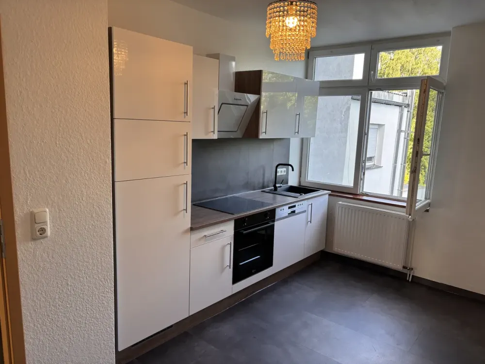 First Occupancy After Renovation: One-Room Apartment in Dortmund