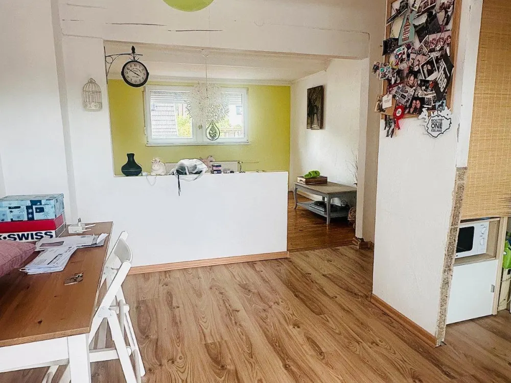Saarbrücken-Güdingen 2 ZKB mit großer Terrasse