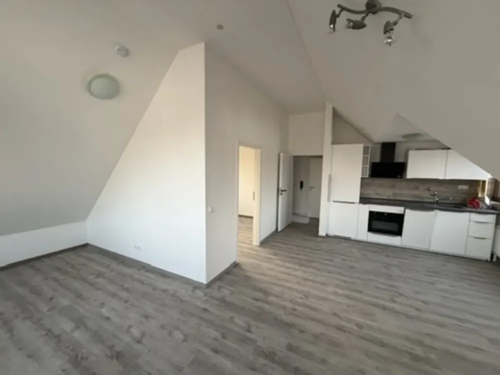 sanierte Wohnung mit Einbauküche und großem Balkon