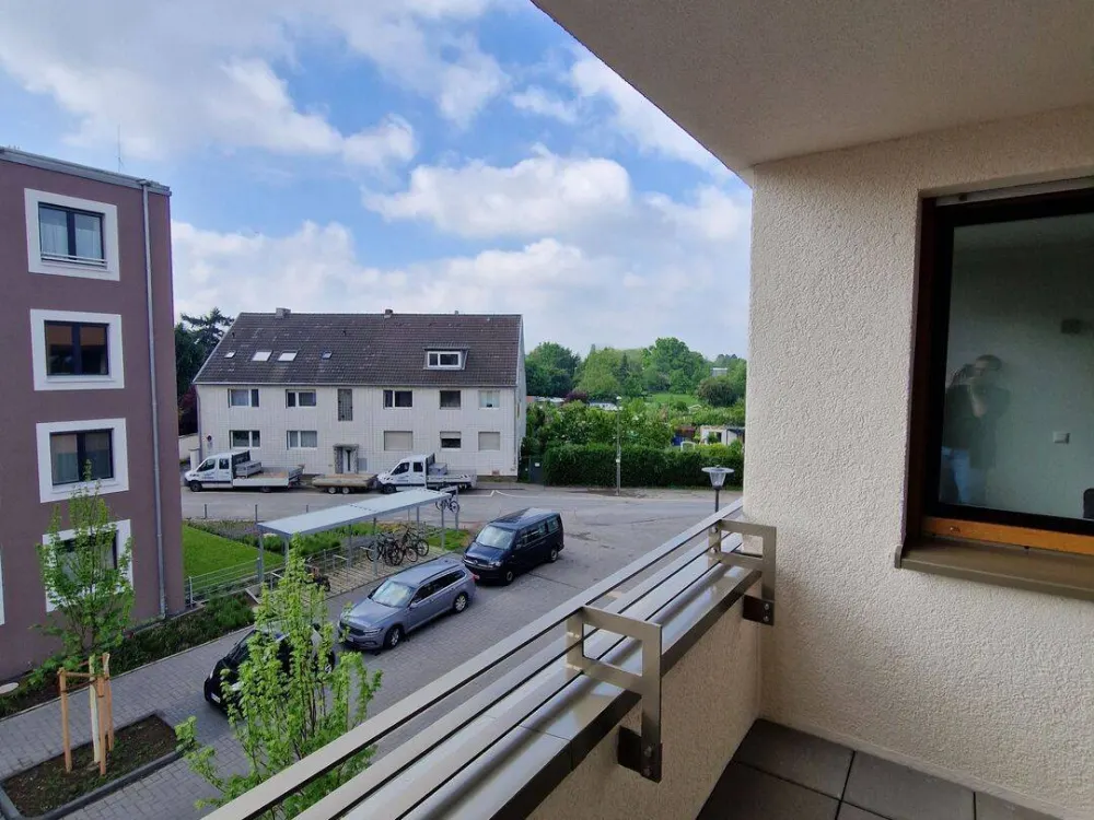 Erstbezug Simonsveedel: 2-Zimmer-Wohnung mit Balkon und Tiefgarage im 2. OG in Weidenpesch