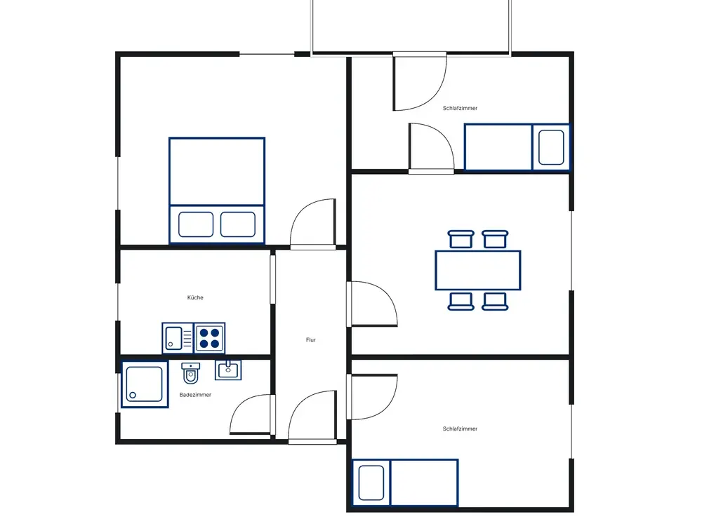 Perfekt! Familienfreundliche 4-Zimmer-Wohnung mit Balkon