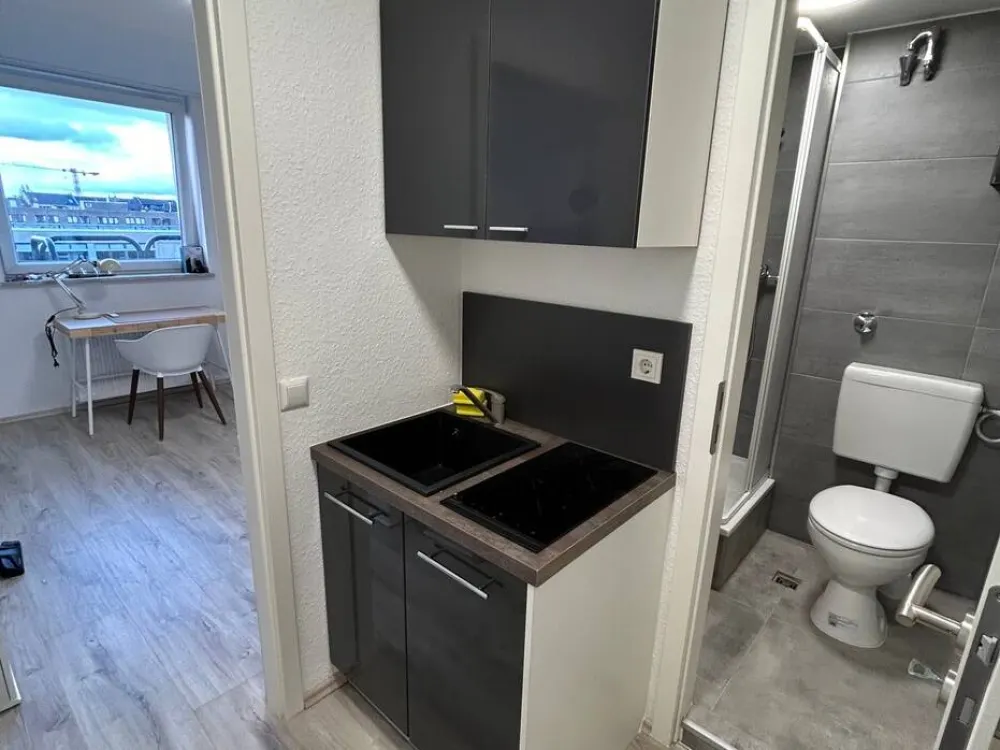 Voll möbliertes Apartment in Düsseldorf-Bilk