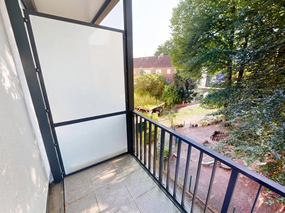Helle 3-Zimmer-Neubauwohnung mit 2 BALKONEN in Hamburg-Langenhorn