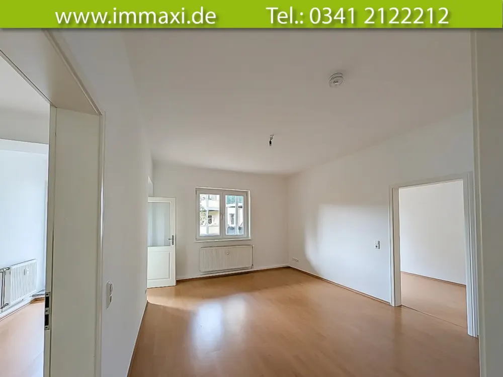 WAHREN + 3 RAUM WOHNUNG + GROSSER BALKON