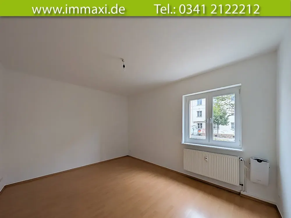 WAHREN + 3 RAUM WOHNUNG + GROSSER BALKON