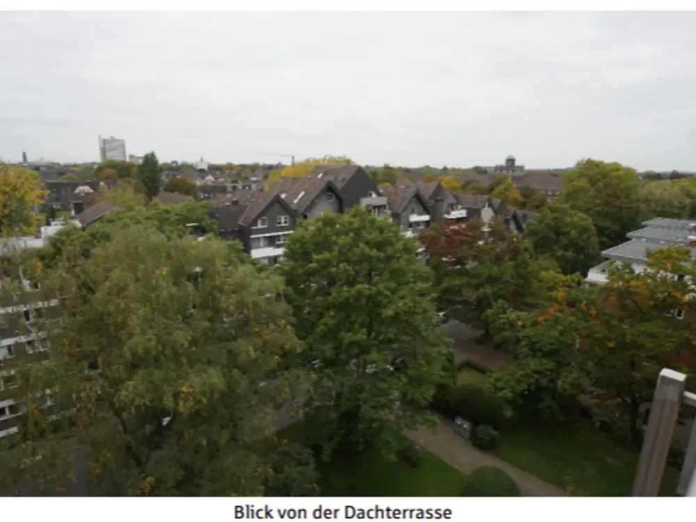 Living Above the Roofs of Krefeld - Dreamy 2-Room Apartment with Large Roof Terrace