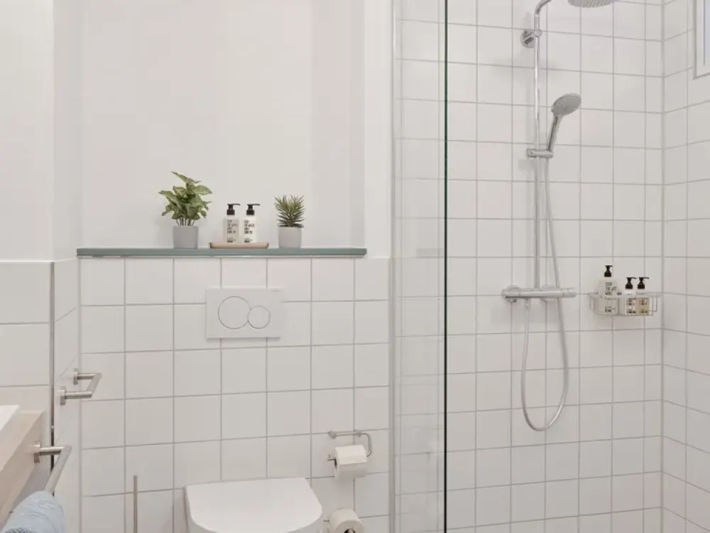Vollmöbliertes Business-Apartment mit Balkon in Düsseldorf-Heerdt