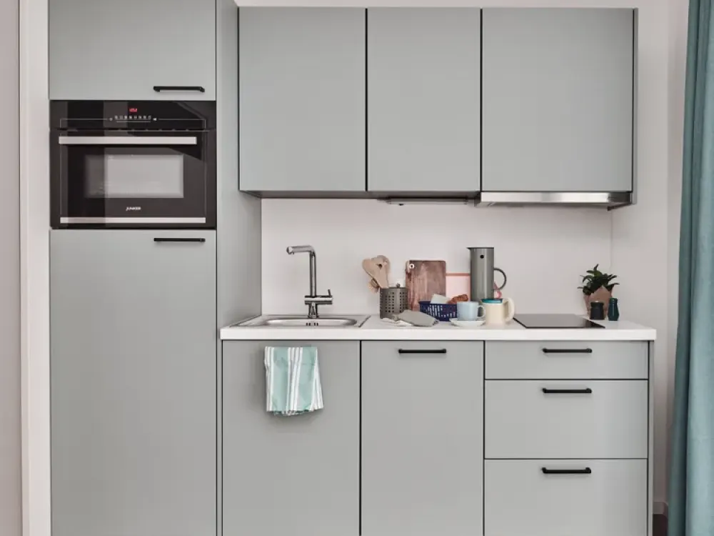 Vollmöbliertes Business-Apartment mit Balkon in Düsseldorf-Heerdt