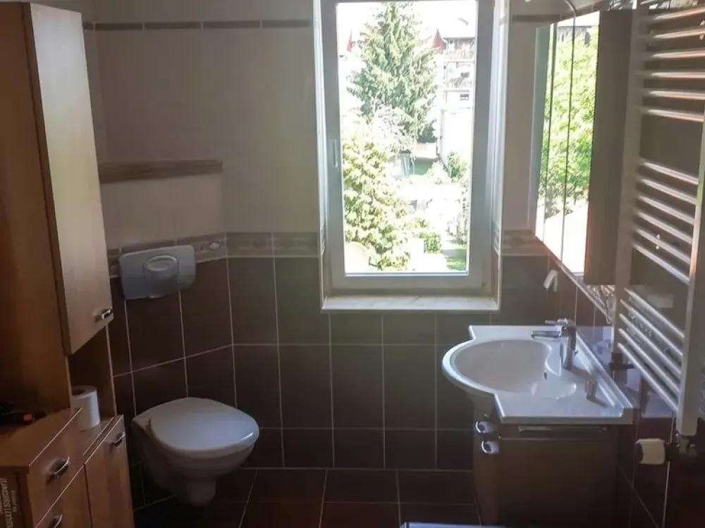 2-room apartment with private 500m² garden, fireplace, fitted kitchen / 790 EUR warm