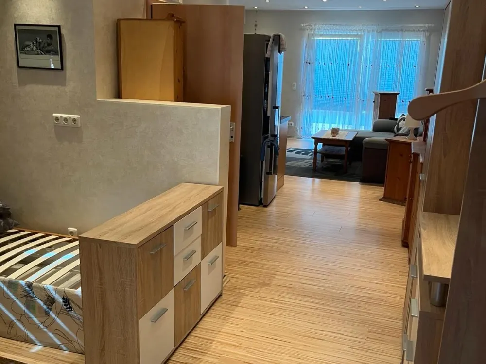 1,5 Zimmer Wohnung mit Terrasse voll möbliert in Klein-Auheim
