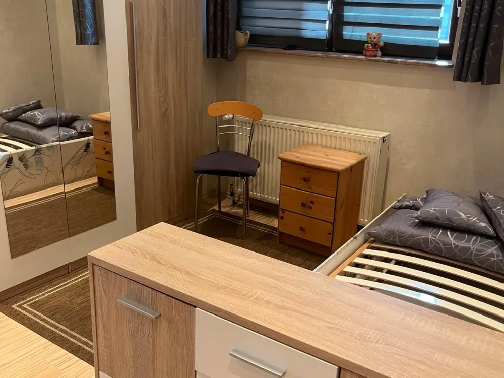 1,5 Zimmer Wohnung mit Terrasse voll möbliert in Klein-Auheim