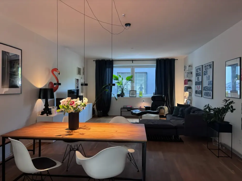 Suitable for shared living!, Furnished 3-room apartment in Neuehrenfeld for rent, limited term