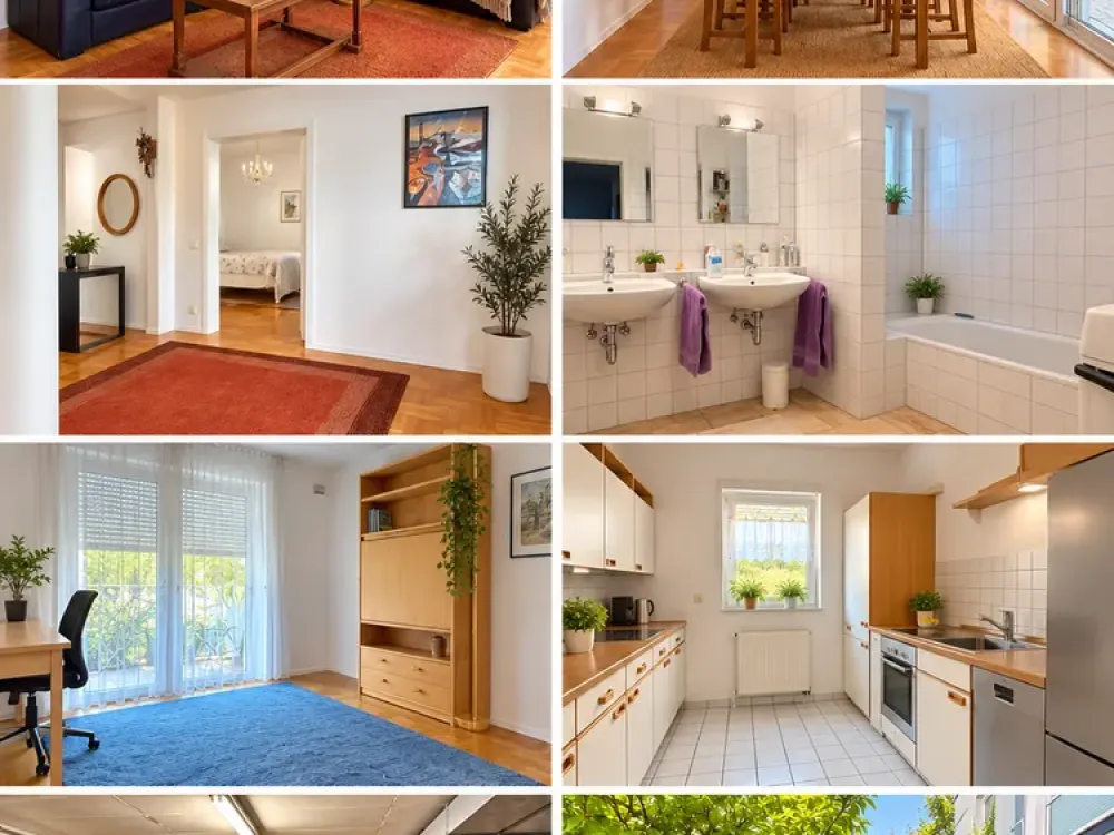 Spacious 4-Room Apartment with Terrace and Garden
