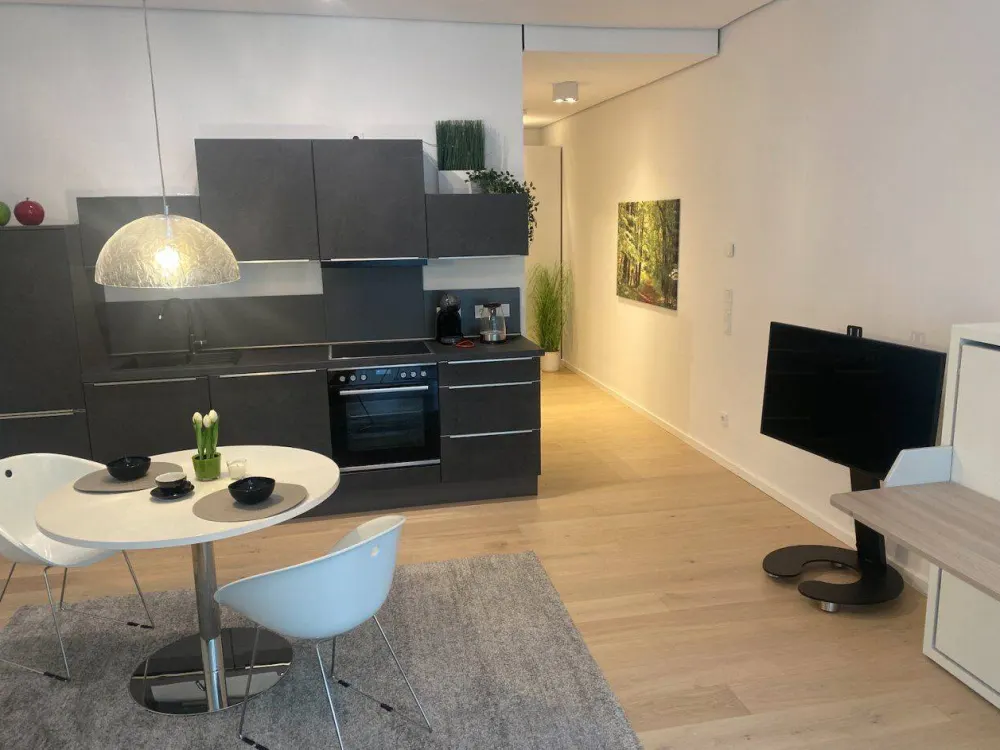 Stilvoll möbliertes Apartment in bester Citylage im FLARE