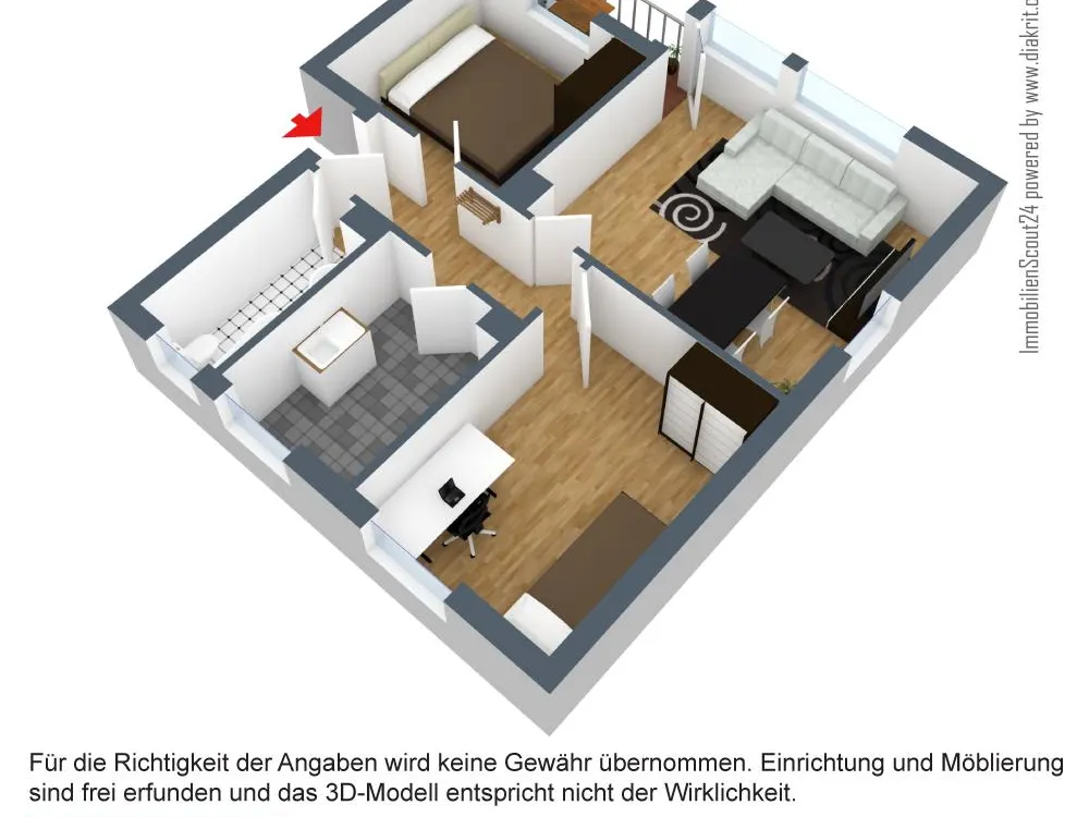2-Zimmer-Wohnung in Mettmann Zentrum