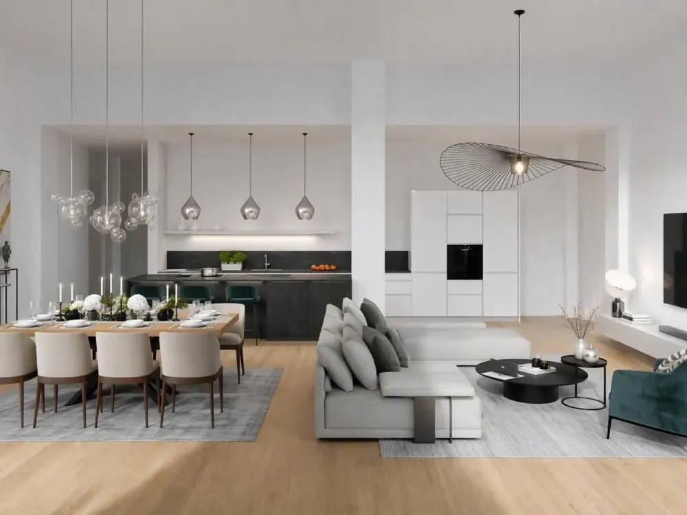 Loft-Charakter im historischen Arsenal | 3 Zimmer | 4 m Decken | Große Terrasse