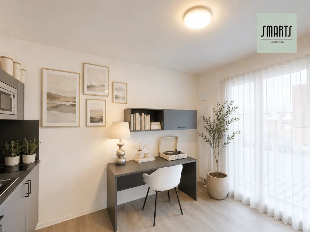 Aufgepasst: modernes 1-Zimmer-Apartment