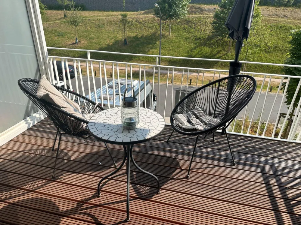 Möblierter Neubau 3-Zimmer Wohnung am Tarpenbeker Ufer