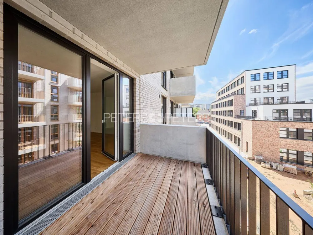 + Neubauwohnung in der Endetage in Rothenburgsort + Urban.Isle +
