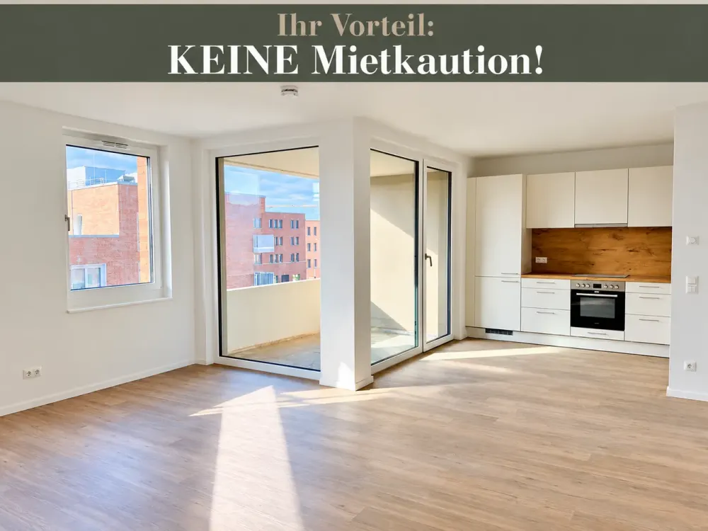 1 MONAT MIETFREI* Neubau Hannover Kronsrode: EBK, Süd-Loggia, Fußbodenhzng, HWR, Keller, Lift, TG