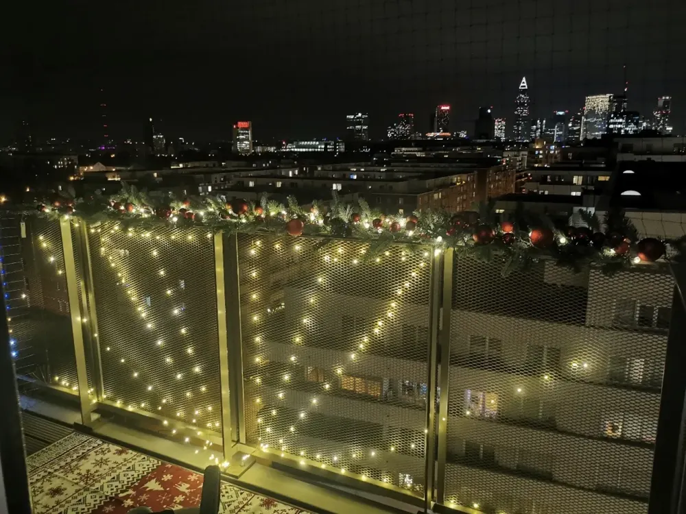 Skylineblick: 2-Zimmer-Wohnung
