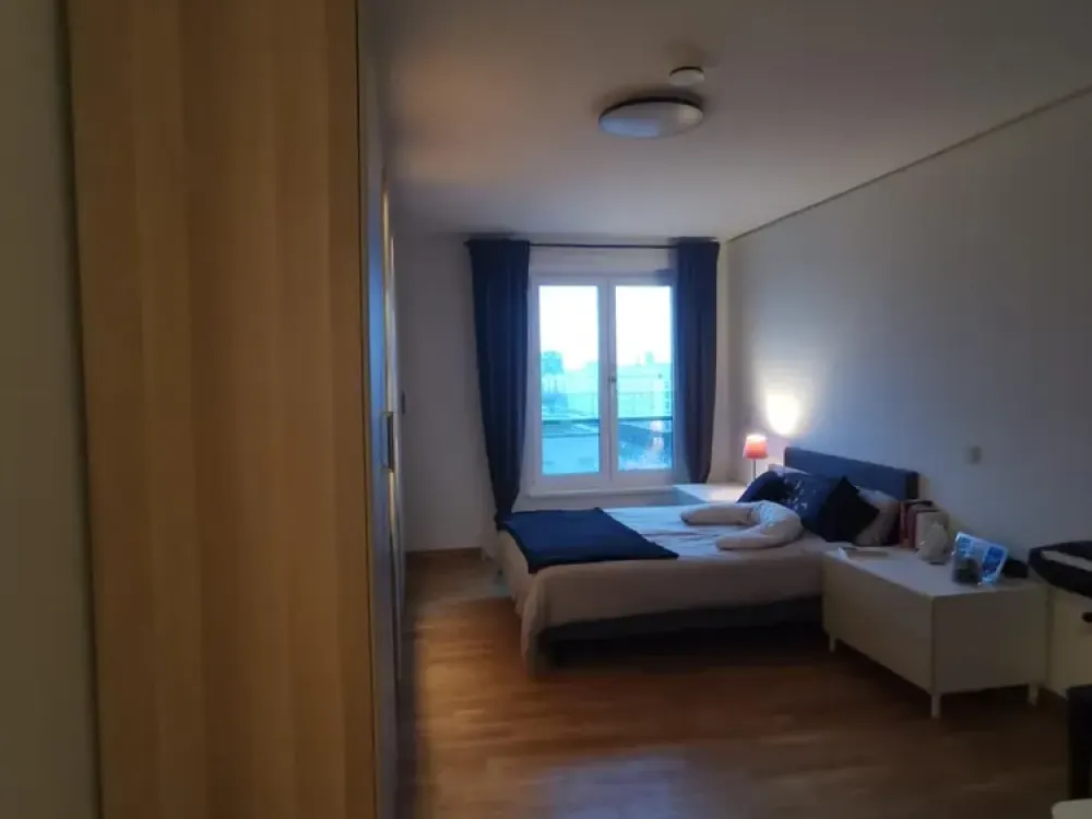 Skylineblick: 2-Zimmer-Wohnung