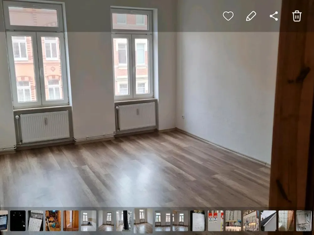 Sehr geräumige, ruhig und helle Wohnung