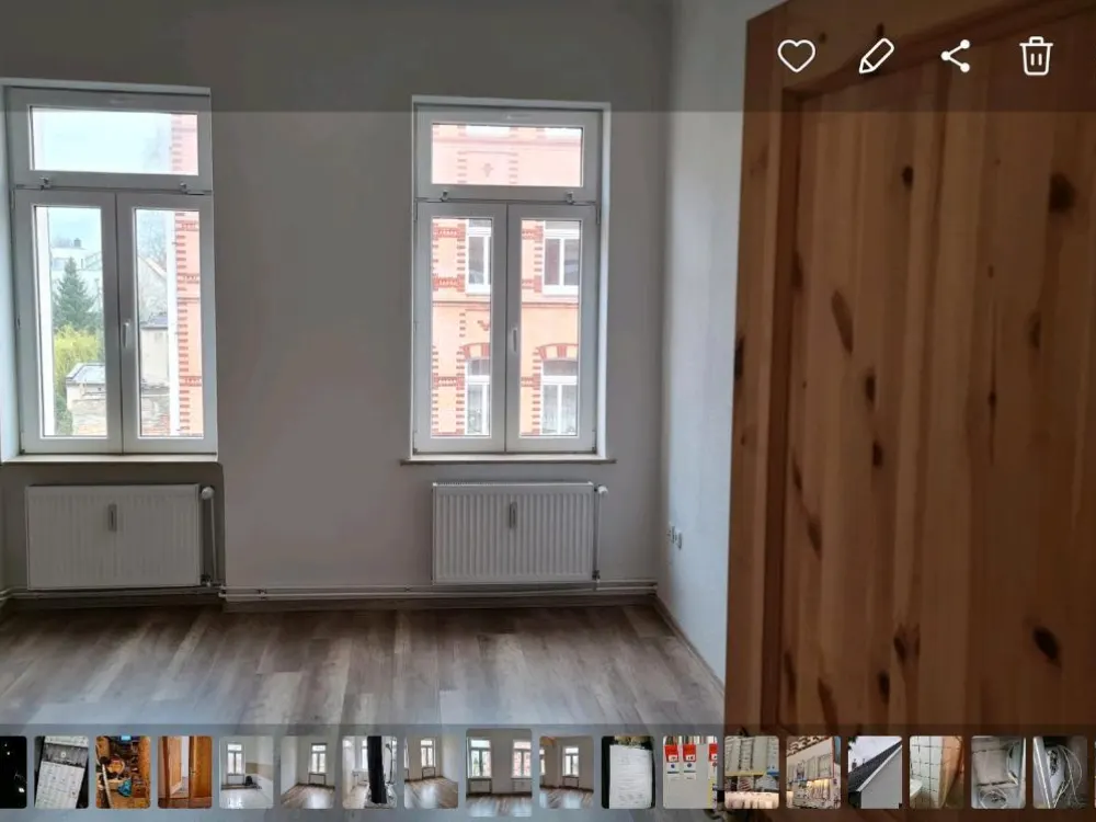 Sehr geräumige, ruhig und helle Wohnung