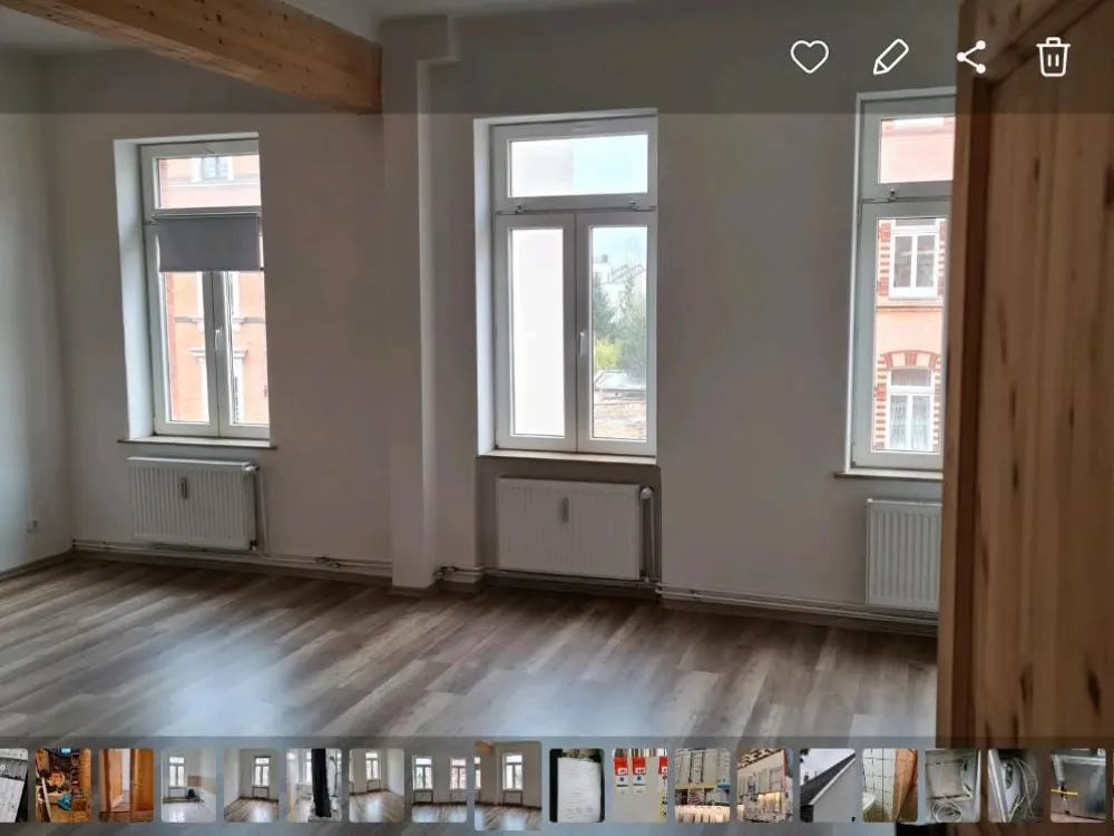Sehr geräumige, ruhig und helle Wohnung