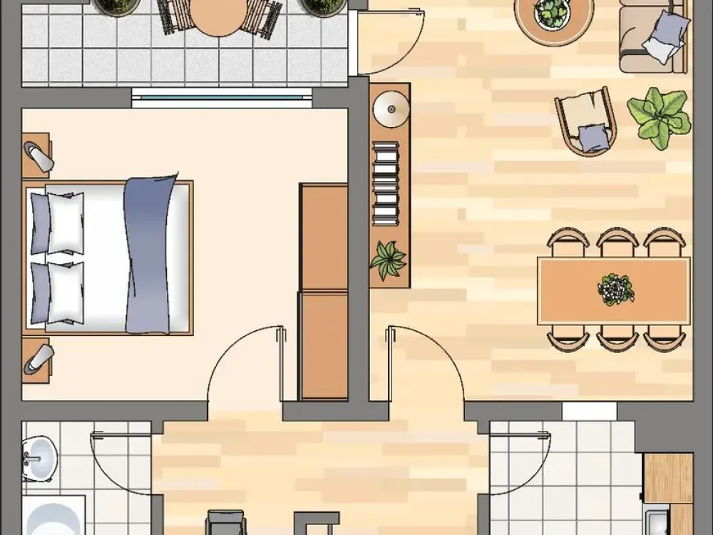 #2 Zimmer mit neuem Badezimmer für sofort#