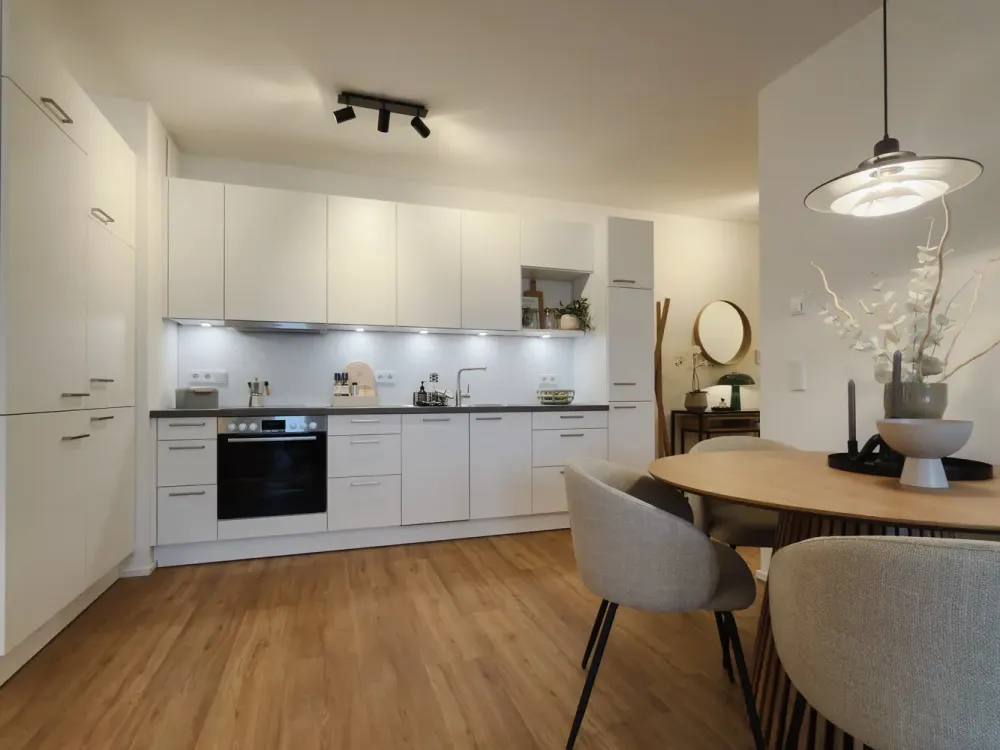 2-Zimmerwohnung mit Blick in den Gartenhof - Seniorenwohnung