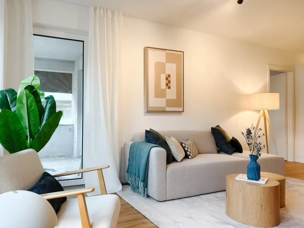 2-Zimmerwohnung mit Blick in den Gartenhof - Seniorenwohnung