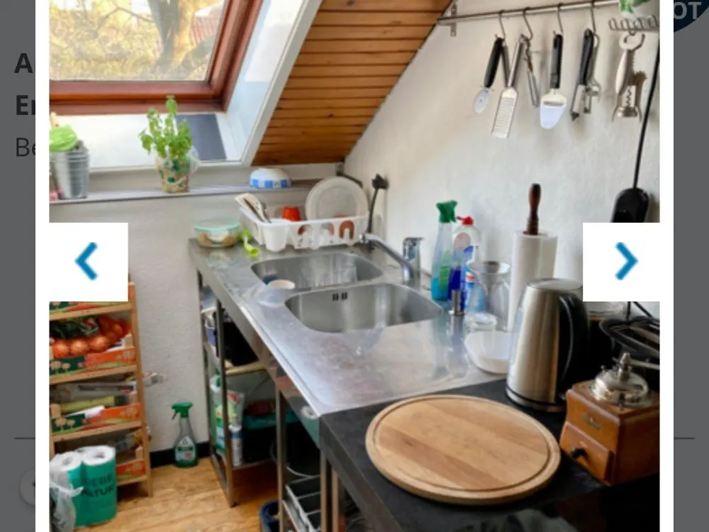 Attic Apartment in Bremen-Ostertor for Rent