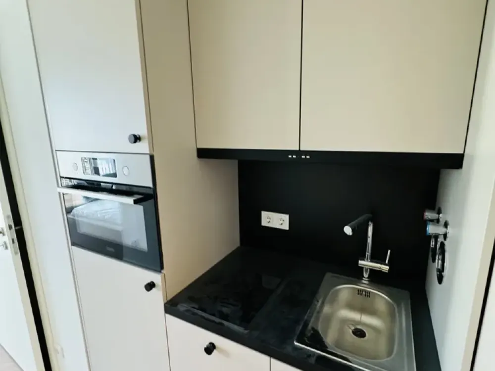 Furnished Apartment with Balcony, Built-in Kitchen and Storage Room!!