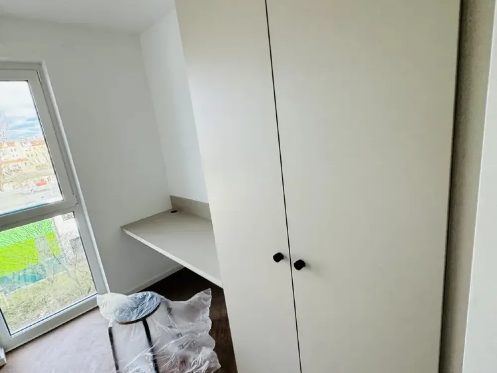 Furnished Apartment with Balcony, Built-in Kitchen and Storage Room!!